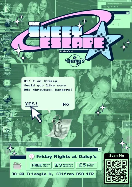 Sweet Escape - Every Friday At Daisy's