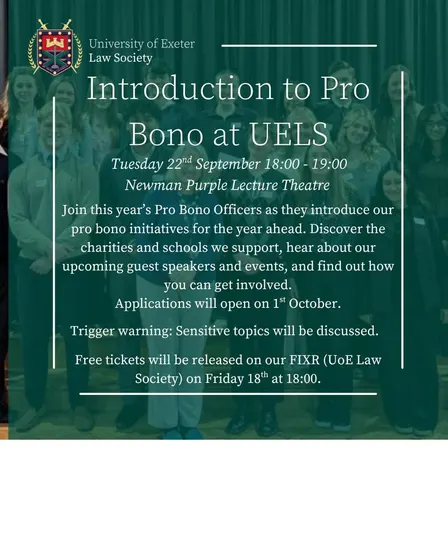 Introduction to Pro Bono at UELS
