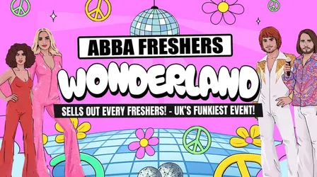 Brighton ABBA Wonderland 🌈 - Freshers Move in Party - Sold out 10 years running! 🏆