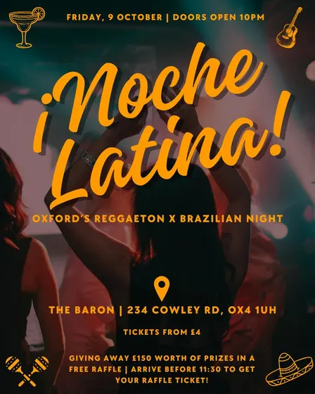 ¡Noche Latina! Oxford's Reggaeton x Brazilian Night