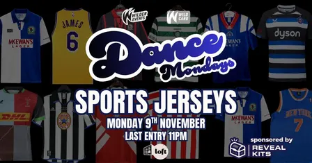 DANCE Mondays Presents: Sports Jerseys ⚽️🎽🏀