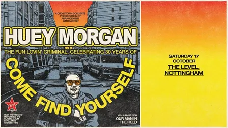Huey Morgan, The Fun Lovin’ Criminal: 2026 Autumn Tour