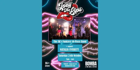 Joey The Lips (10 Piece Funk Band) | 24.10.26 | Bomba Exeter