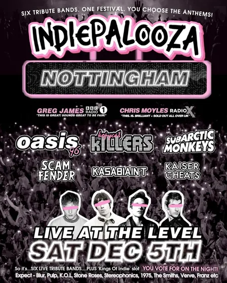 Indiepalooza - Kopycat Killers v Scam Fender v Subarctic Monkeys v Oasis 96