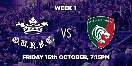 Men*s Blues vs Leicester Tigers