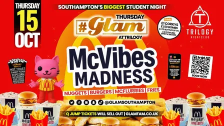 😻 Glam Thursdays | 😋 MACCIES TAKEOVER! 😋 Southampton's Best Student Night! 😻 £1 Shots All Night! 🥃