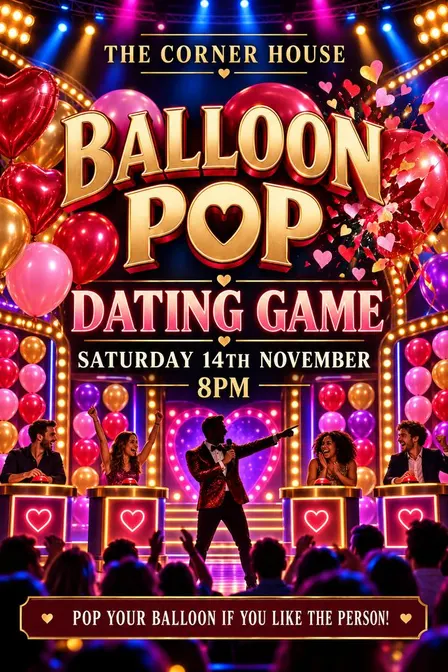 Balloon Pop dating game!
