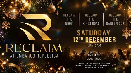 Reclaim - Every Saturday (18+)