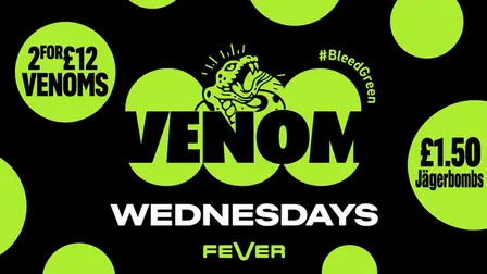 Venom Wednesday - £1.50 Jägerbombs