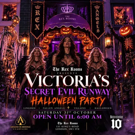 VICTORIA'S SECRET EVIL RUNWAY HALLOWEEN PARTY