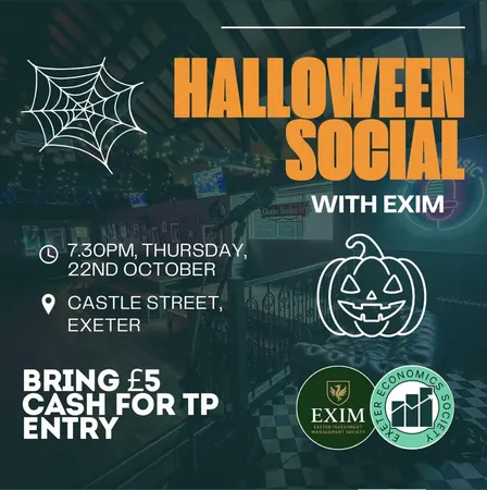 EconSocxEXIM Halloween Social