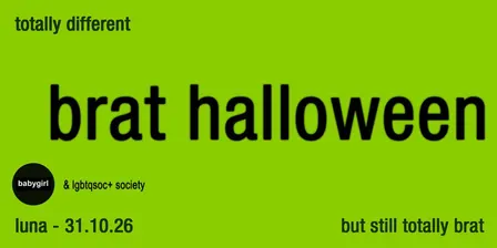 brat halloween