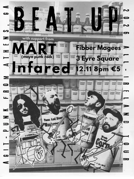 Beat Up, Mart, Infared @ Fibber Magees