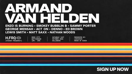 House of Disco x Armand Van Helden - HALLOWEEN SATURDAY🎃