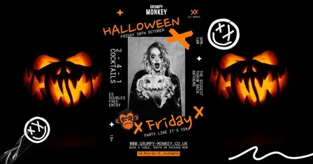 Halloween Friday – Party Like It’s Y2K 🎃🖤