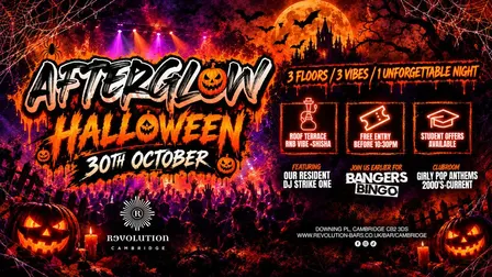 Afterglow Friday - Halloween Edition