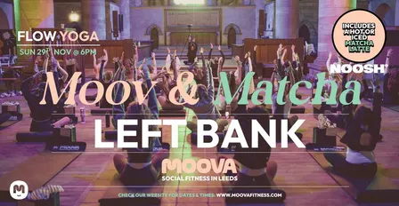 MOOV & MATCHA: FLOW YOGA w/ India - Sun 29th Nov @ 6pm
