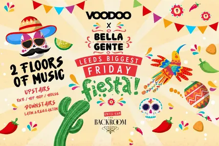 💃 Leeds' Friday Fiesta 2026 | Bella Gente @ The Backroom | 23rd October