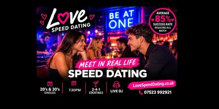 Speed Dating Singles Night ages 20's and 30's Birmingham