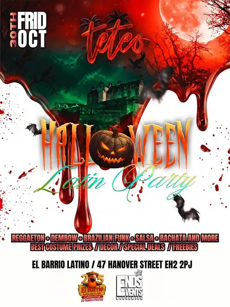 Edinburgh Halloween Latin party