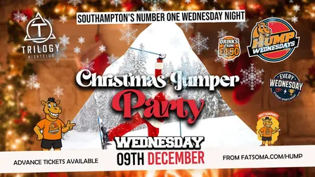 🐫 Hump Wednesdays 🐫 Christmas Jumper Party 🎄