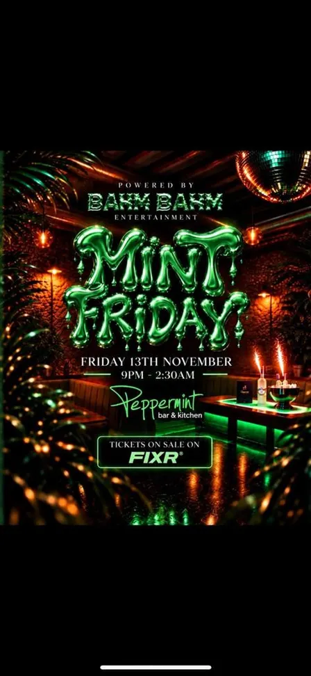 BAHM BAHM: MINT FRDAY