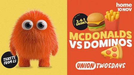 UNION TWOSDAYS - MCDONALD’S VS DOMINO’S 🍔🍕