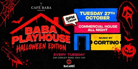 BABA'S PLAYHOUSE — HALLOWEEN EDITION