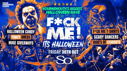 F*CK ME It's Halloween - Bournemouth