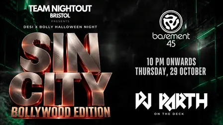Bollywood x DESI HALLOWEEN Night | Bollywood Night Bristol