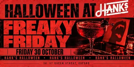 Halloween At Hanks | Freaky Friday