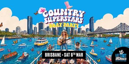 Country Superstars Boat Party - Brisbane