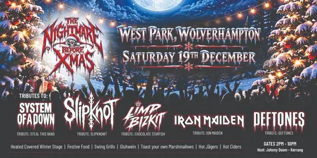 WV1FEST presents: The Nightmare before Xmas