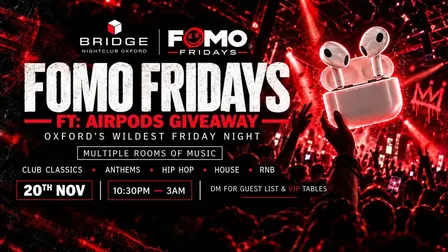 FOMO Fridays ft AirPod Giveaway