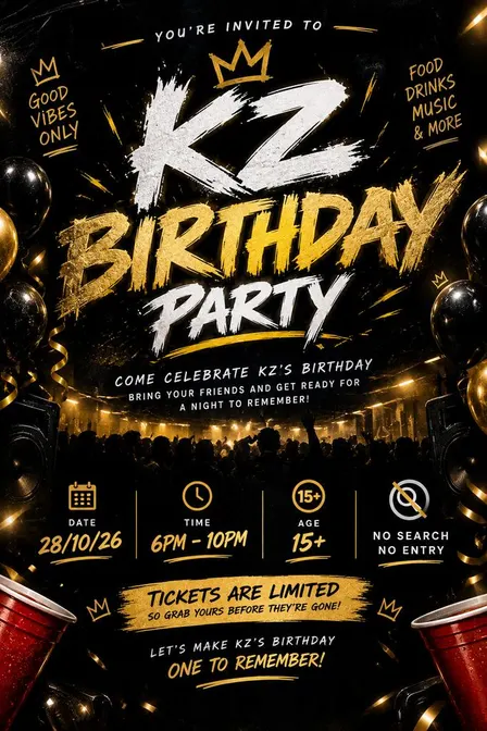Kz’s Birthday Party