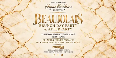 Sugar&Spice Beaujolais Afterparty | Mocka Lounge – 19 Nov