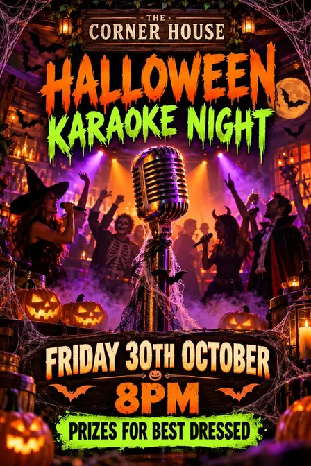 Halloween karaoke