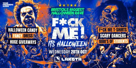 F*CK ME It's Halloween - Bristol