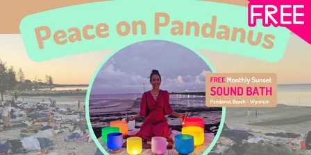 Free Sunset Beach Sound Bath - Peace on Pandanus