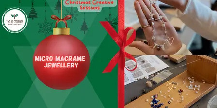 Micro Macrame Jewellery, The ReCreators Green Space, Sunday 6 Dec, 10am-1pm