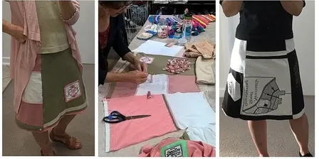 Upcycled T-shirt Skirts workshop @ Upcycle Newcastle