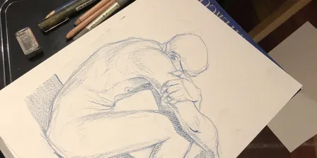 Life Drawing in the Gallery