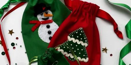 Appliqué Gift Bags