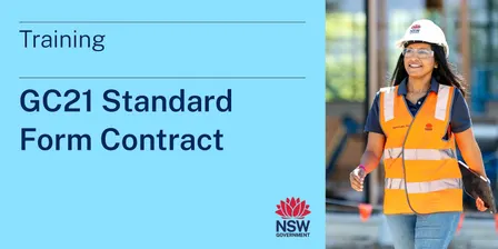 GC21 edition 2 standard form contract training-