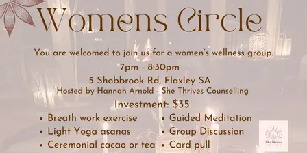 Women's Circle Flaxley