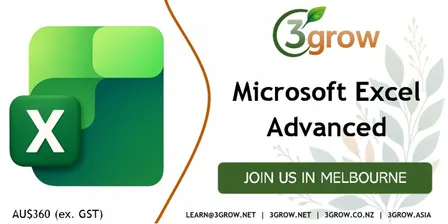 Microsoft Excel Advanced, 1-Day Training Course in Melbourne