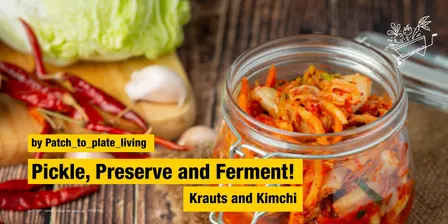 Pickle, Preserve and Ferment! (Krauts and Kimchi) - 05.06.27