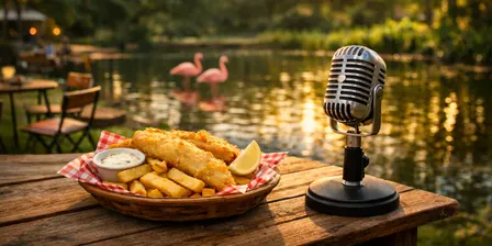 Fish, chips... and a song