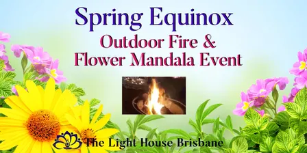 Spring Equinox Outdoor Fire and Flower Mandala Event