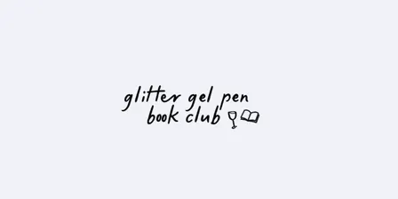 Glitter Gel Pen Book Club Sydney: September Book Club